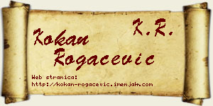 Kokan Rogačević vizit kartica
